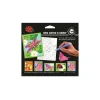 garantie de qualité Ctop 6 Cartes Sable Paillette – Fleurs De Printemps – Activités Pour Enfant 5