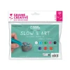 Graine Créative 8 Crayons De Peinture 3D Pailletés qualité supérieure 8