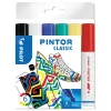 fashioniable Pilot Assortiment De Feutres Pintor – Pointe Moyenne – Couleurs Classiques – 6 Pcs 22