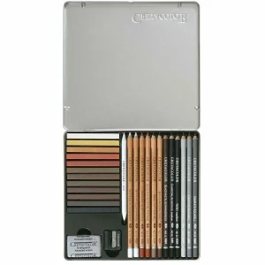 Brevillier’s Cretacolor Coffret Beaux Arts Esquisse Creativo 27 Pièces – Multicolore magasin en ligne france 6