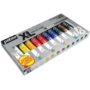 grossiste Pebeo Coffret Peinture à L’huile – Huile Fine Studio XL Pébéo 20 Ml – 10 Tubes 8