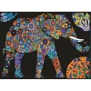 ultratendance Elephant – 12 Feutres Inclus – 47 X 35 Cm – à Colorier Colorvelvet 5