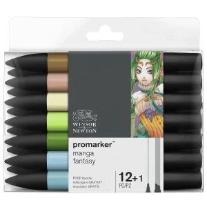 Winsor Et Newton Feutres à Alcool Promarker – Manga Fantasy – 13 Pcs SOLDES TOUT À 12