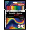 Stabilo Feutres Pinceau “Pen 68 Brush” Arty Edition – Par 18 grand choix 5