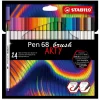 Stabilo Feutres Pinceau “Pen 68 Brush” Arty Edition – Par 24 excellente qualité 7