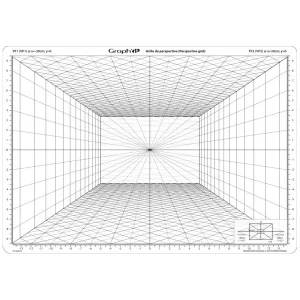 magasin pour Grille De Perspective Graph’it – Perspective Frontale – 28 X 19 Cm 10