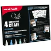 Uni Kit Marqueurs Craie Chalk – Couleurs Froides – 4 Pcs en france 11