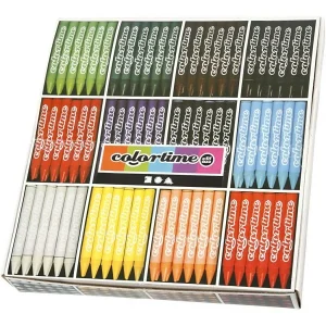 REMISE allant Creativ Company Lot Crayon De Cire En Gros – 12 Couleurs – 288 Pcs 9