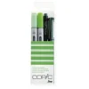 REMISE Copic Marqueur Ciao, Kit De 4 “Doodle Pack Green” 5