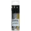 à prix réduits Pebeo Marqueurs Acryliques Pébéo – Acrylic Marker – Noir/Blanc/Or – 12 Mm – 3 Pcs 5