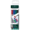 Faber-Castell Marqueurs Non Permanent “Multimark” F – Etui De 4 Retour gratuit en magasin. 5