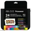 pas cher Pochette Feutres à Alcool BrushMarker / ProMarker – Assortiment De Couleurs – 25 Pcs 19