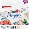 Set De Marqueurs Acrylic Edding – Pack De Démarrage Nordic – 8 Pcs Dernières Nouveautés 16