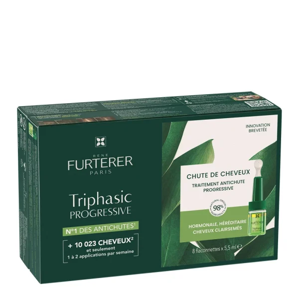 Triphasic Progressive René Furterer 8flacx5,5 Ml achat 1