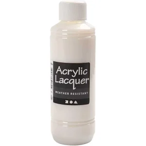 Les achats en ligne Creativ Company Vernis Acrylique – Résistant Aux Intempéries – 250 Ml 6